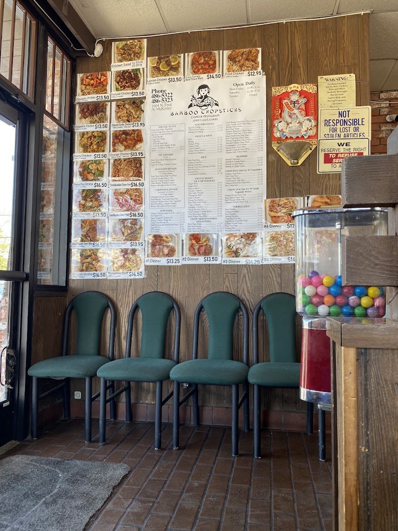Table service area with a cozy, casual feel.
