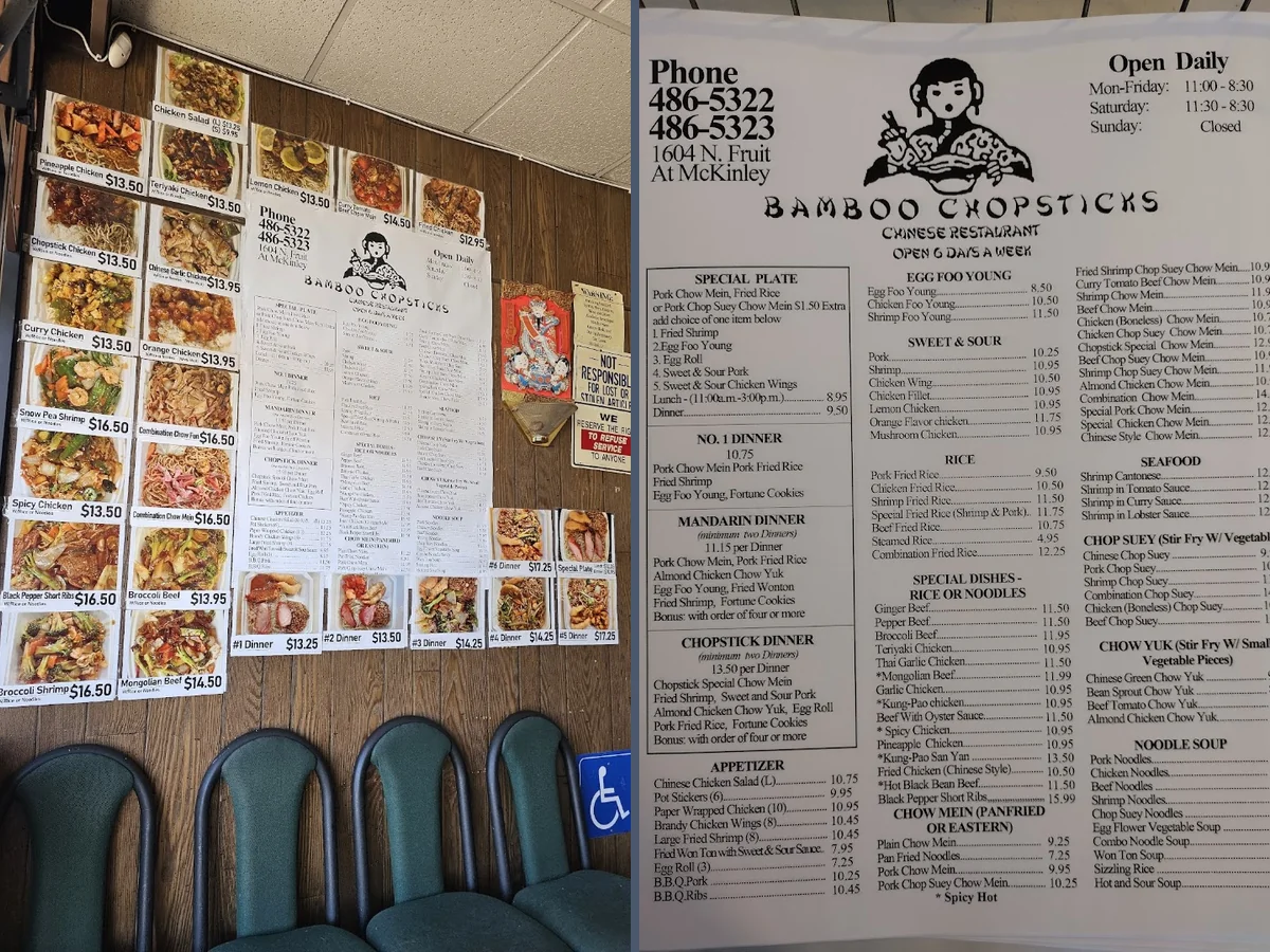 Chinese Comfort in Fresno